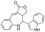 3,3a,4,5-Tetrahydro-4-(1H-indol-3-yl)-1H-furo[3,4-c][1]benzazepin-1-one结构式