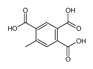 5-methyl-1,2,4-Benzenetricarboxylic acid结构式