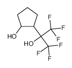 2-(1,1,1,3,3,3-Hexafluoro- 2-hydroxypropan-2-yl) cyclopentanol structure