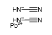 Cyanamide, lead(2+) salt (2:1) structure