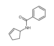 N-(cyclopent-2-en-1-yl)benzamide结构式