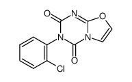 3-(2-Chlorophenyl)-2H-oxazolo[3,2-a]-1,3,5-triazine-2,4(3H)-dione结构式