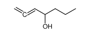 hepta-1,2-dien-4-ol Structure