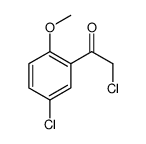 2-chloro-1-(5-chloro-2-methoxyphenyl)ethanone picture