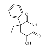 4-hydroxy-2-ethyl-2-phenylglutarimide结构式