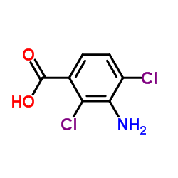 Benzoic acid, 3-amino-2,4-dichloro- (7CI,9CI)结构式