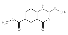 6-Quinazolinecarboxylicacid, 3,4,5,6,7,8-hexahydro-2-(methylthio)-4-oxo-, methyl ester picture