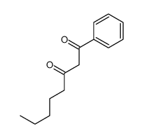 1-phenyloctane-1,3-dione结构式