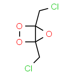 1,4-Bis(chloromethyl)-2,3,5-trioxabicyclo[2.1.0]pentane Structure