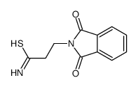 3-(1,3-dioxoisoindolin-2-yl)propanethioamide Structure