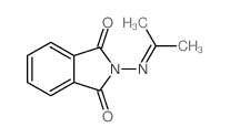 2-(propan-2-ylideneamino)isoindole-1,3-dione structure