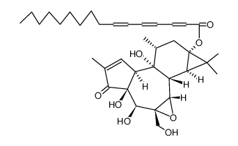 Hippomanefactor M(3) = Mancinellin结构式