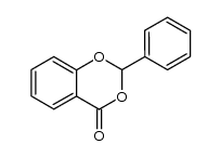 2-phenylbenzo-1,3-dioxan-4-one Structure