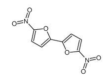 2-nitro-5-(5-nitrofuran-2-yl)furan Structure