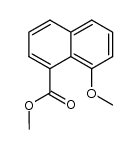 8-methoxy-[1]naphthoic acid methyl ester Structure