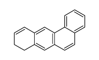 Benz(a)anthracene, 8,9-dihydro- Structure