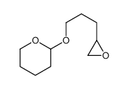 2-[3-(oxiran-2-yl)propoxy]oxane Structure