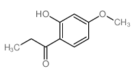 2'-羟基-4'-甲氧基苯丙星空app结构式