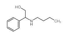 Benzeneethanol, b-(butylamino)- Structure