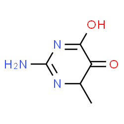 4,5-Pyrimidinedione, 2-amino-1,6-dihydro-6-methyl- (9CI)结构式