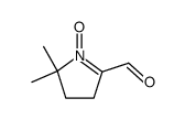 2H-Pyrrole-5-carboxaldehyde, 3,4-dihydro-2,2-dimethyl-, 1-oxide (9CI) picture