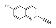 6-bromoquinoline-2-carbonitrile structure