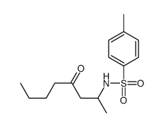 4-methyl-N-(4-oxooctan-2-yl)benzenesulfonamide Structure