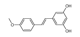 4-Methoxyresveratrol Structure