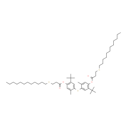 thiobis[2-(1,1-dimethylethyl)-5-methyl-4,1-phenylene] bis[3-(dodecylthio)propionate] picture