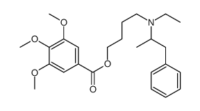 3,4,5-Trimethoxybenzoic acid 4-[ethyl(α-methylphenethyl)amino]butyl ester picture