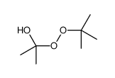 tert-Butyl(1-hydroxy-1-methylethyl) peroxide结构式