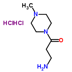 3-氨基-1-(4-甲基-1-哌嗪)-1-丙酮双盐酸盐图片