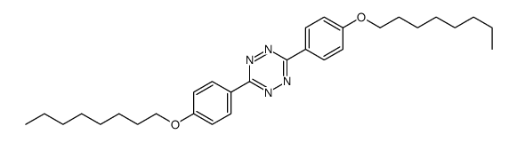 3,6-bis(4-octoxyphenyl)-1,2,4,5-tetrazine Structure