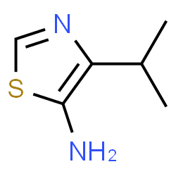 5-Thiazolamine,4-(1-methylethyl)-结构式