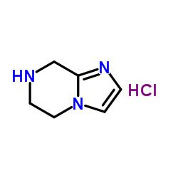 5,6,7,8-TETRAHYDRO-IMIDAZO[1,2-A]PYRAZINE DIHYDROCHLORIDE Structure