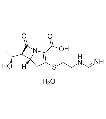 亚胺培南(一水物)结构式