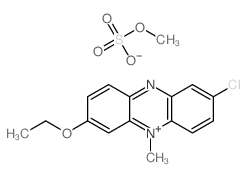 2-chloro-7-ethoxy-5-methyl-phenazine; sulfooxymethane structure