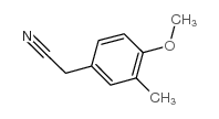 4-Methoxy-3-methylphenylacetonitrile Structure