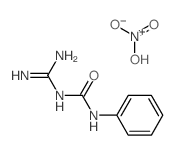 1-(diaminomethylidene)-3-phenyl-urea; dihydroxy-oxo-azanium picture