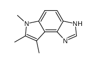 Pyrrolo[3,2-e]benzimidazole, 1,6-dihydro-6,7,8-trimethyl- (9CI) picture