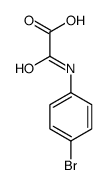 2-(4-bromoanilino)-2-oxoacetic acid structure