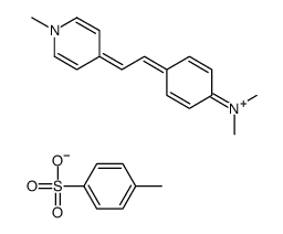 反-4-[4-(二甲氨基)苯乙烯基]-1-甲基吡啶对甲苯磺酸图片