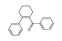 1-benzoyl-2-phenylcyclohex-1-ene Structure