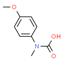 Carbanilic acid,p-methoxy-N-methyl- (6CI) structure