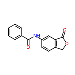 N-(3-Oxo-1,3-dihydro-2-benzofuran-5-yl)benzamide结构式