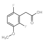 2,6-二氟-3-甲氧苯醋酸图片