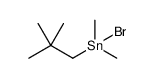 Stannane, bromo(2,2-dimethylpropyl)dimethyl Structure