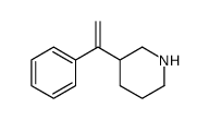 3-(1-phenylethenyl)piperidine结构式