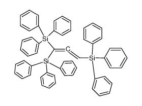 Tris-triphenylsilyl-propadien结构式