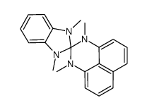 1,1',3,3'-tetramethylspiro[benzimidazole-2,2'-perimidine]结构式